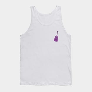 Purple koi guitar Tank Top